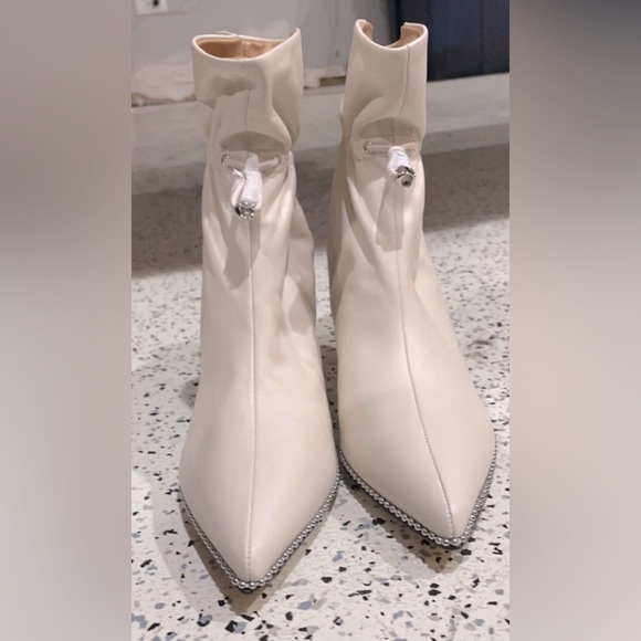 Coach Womens Wynie White Ankle Boots BRAND NEW NEVER WORN - Picture 5 of 6